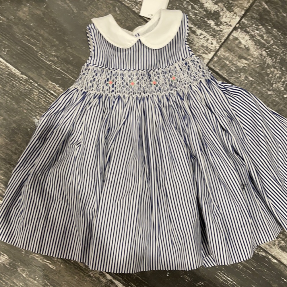 ralph lauren smocked dress